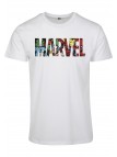 T-shirt Marvel Logo Character White