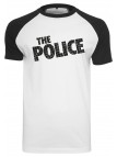 T-shirt The Police Logo Raglan White/Black