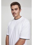T-shirt Contrast Tall White/Black