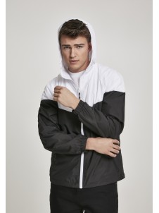 Kurtka Wiatrówka 2-Tone Tech White/Black