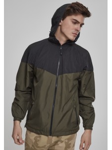 Kurtka Wiatrówka 2-Tone Tech Black/Olive
