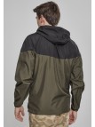 Kurtka Wiatrówka 2-Tone Tech Black/Olive