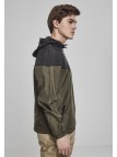 Kurtka Wiatrówka 2-Tone Tech Black/Olive