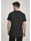 T-shirt Check Panel Black/White