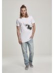 T-shirt Short Shaped Turn Up Thite