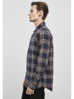 Koszula Checked Campus Darkblue/Rustred