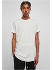 T-shirt Shaped Long Tee Lightgrey