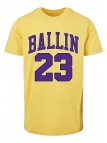 T-shirt Ballin 23 Yellow