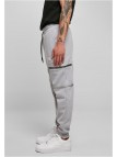 Spodnie Dresowe Shiny Zipper Utility Fleece Grey