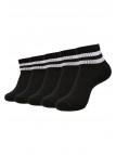 Skarpetki Sporty Half Cuff Logo 5-Pack Black