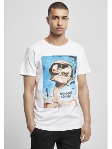 T-shirt MC628 Fear And Loathing Logo White