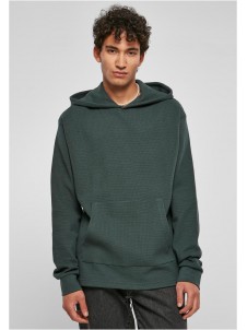 Bluza Oversized Waffle Bottlegreen