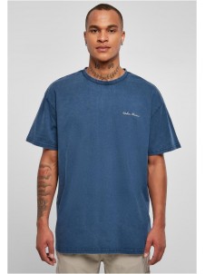 T-shirt Oversized Small Embroidery Spaceblue
