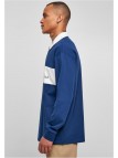 Longsleeve Oversized Rugby Spaceblue