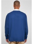 Longsleeve Oversized Rugby Spaceblue