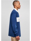 Longsleeve Oversized Rugby Spaceblue