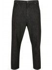 Spodnie Cropped Tapered Realblack Washed