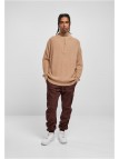 Sweter Oversized Knitted Troyer Unionbeige
