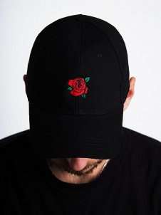 Czapka Snapback Dad Hat Rose Black