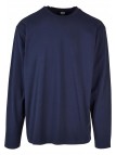 Longsleeve Heavy Oversized Garment Dye Darkblue