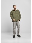 Zimowa Kurtka BD3173 Windbreaker Sherpa Olive