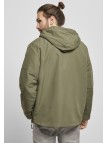 Zimowa Kurtka BD3173 Windbreaker Sherpa Olive