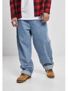 Spodnie Jeansowe SP060 Denim Retro Mid Blue