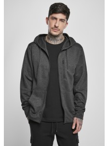 Bluza Z Kapturem SP1554 Taped Tech Fleece Full Charcoal