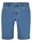 Spodenki Jeansowe Relaxed Fit Light Blue Washed