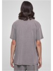 T-shirt Heavy Oversized Acid Wash Asphalt