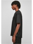T-shirt Organic Oversized V-Neck Black