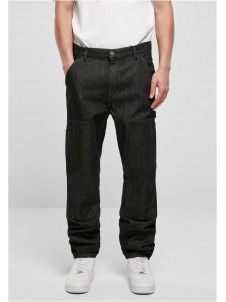 Spodnie Jeansowe TB5590 Double Knee Realblack Washed