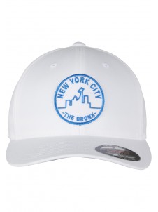 Czapka MC486 Flexfit NYC Bronx Emblem White