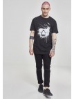 T-shirt MT620 Waterpaint Skull Black