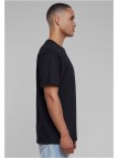 T-shirt Grid Head Butterfly Oversize Black