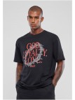 T-shirt God Loyalty Love Oversize Black