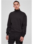 Bluza High Rib Neck Black