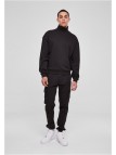 Bluza High Rib Neck Black
