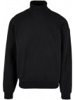 Bluza High Rib Neck Black