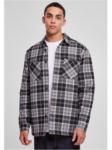 Kurtka Koszula Padded Checked Black/White