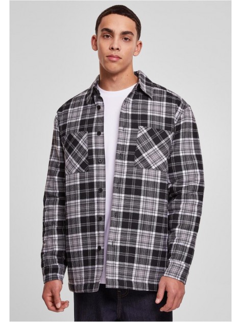 Kurtka Koszula Padded Checked Black/White