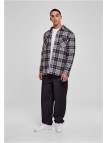 Kurtka Koszula Padded Checked Black/White