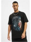 T-shirt Thorned Mask Oversize Black