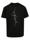 T-shirt Thorned Mask Oversize Black