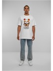 T-shirt Welcome Cat Heavy Oversize White
