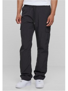 Spodnie Straight Leg Nylon Cargo Black