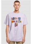 T-shirt Hate it or Love it Oversize Lilac