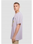 T-shirt Hate it or Love it Oversize Lilac