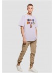 T-shirt Hate it or Love it Oversize Lilac