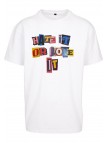 T-shirt Hate it or Love it Oversize White